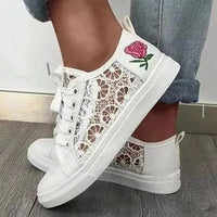 Women's floral shoes