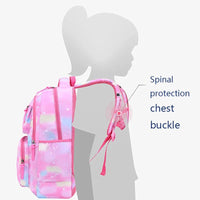 Large capacity school backpack