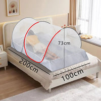 Foldable Mosquito Net | Portable Lightweight Transparent Mosquito Net for Single and Double Beds