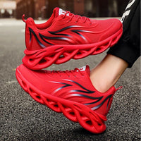 Breathable athletic shoes
