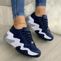 Thick Sole Canvas Sneakers