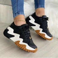Thick Sole Canvas Sneakers